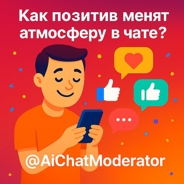 Как позитив меняет атмосферу в чат