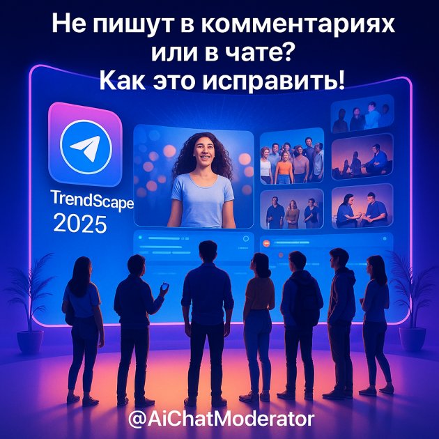 Как сделать так, чтобы участники писали чаще в чате или под постами