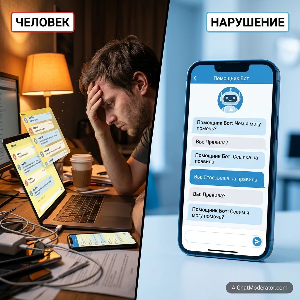 Когда флудит «свой»