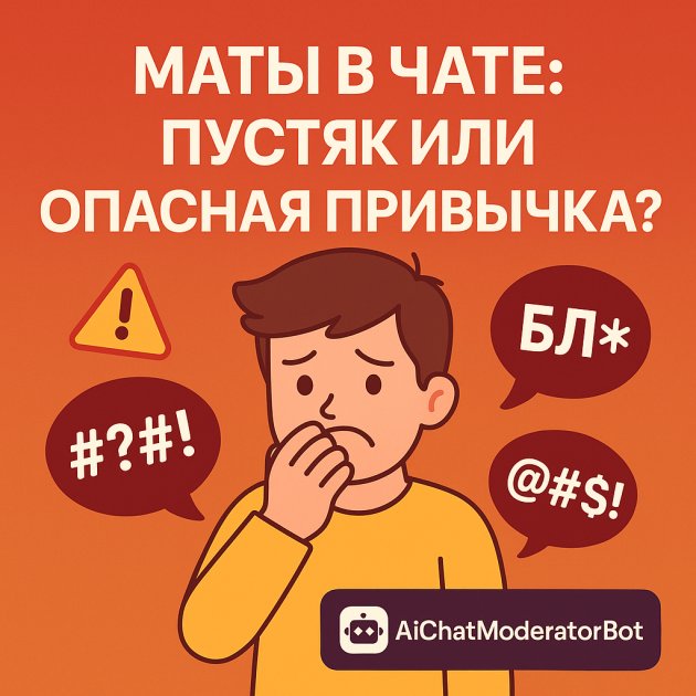 Маты в чате: пустяк или привычка, которая разрушает сообщество