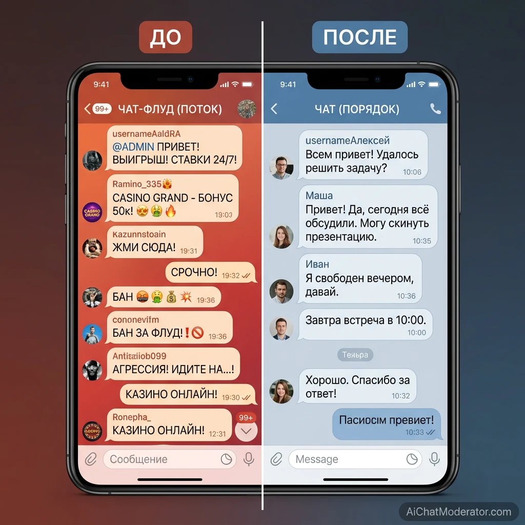 Первое впечатление о чате решает всё