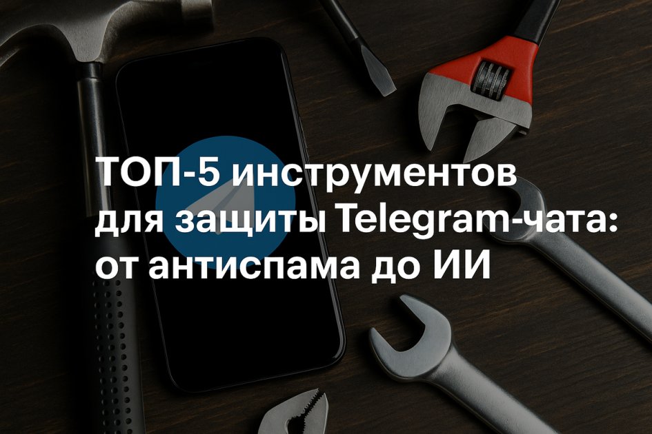 ТОП-5 способов для защиты Telegram-чата: от антиспама до ИИ-модерации